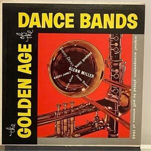 “The Golden Age of the Dance Bands” vintage
Vinyl LP